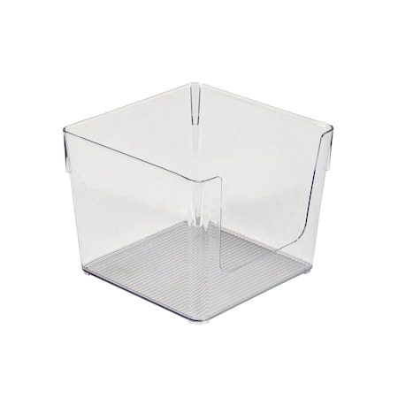 Simplify Plastic, Super Clear, 7 in W, 7 in D, 7 in L 24030